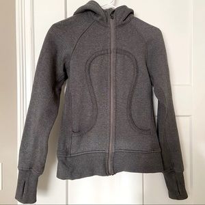 Lululemon Scuba Hoodie in Size 4, Gray